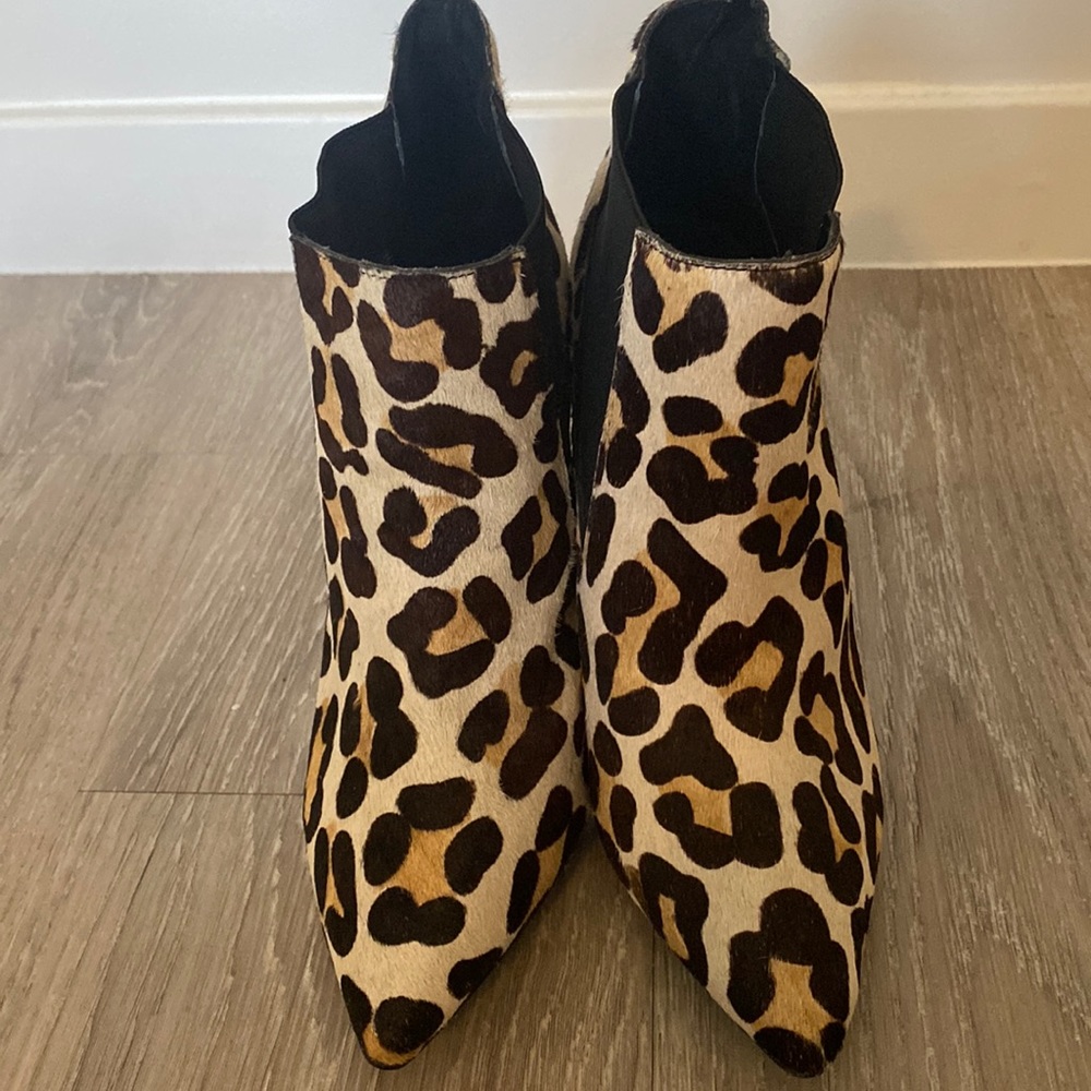 Steve Madden Leopard Print Booties